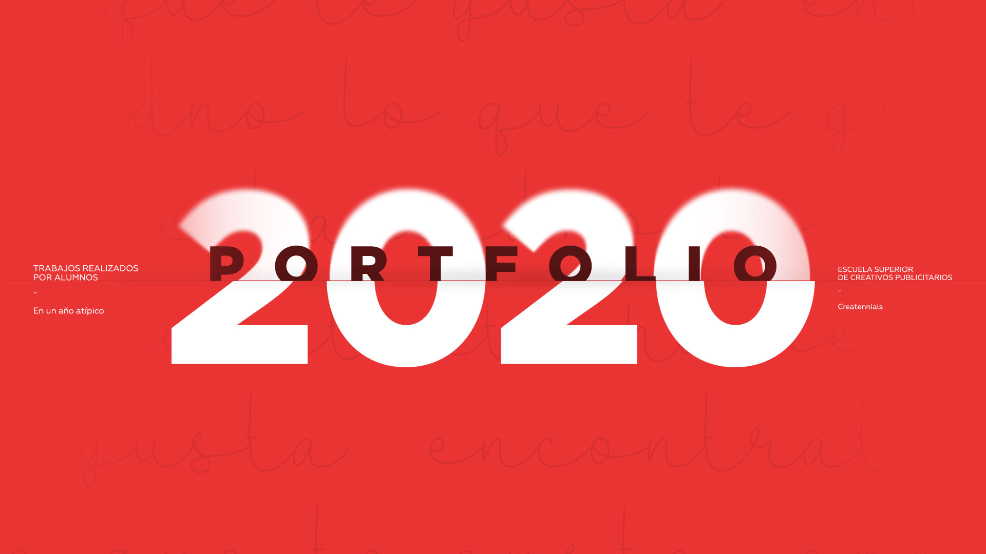 PORTFOLIO 2020